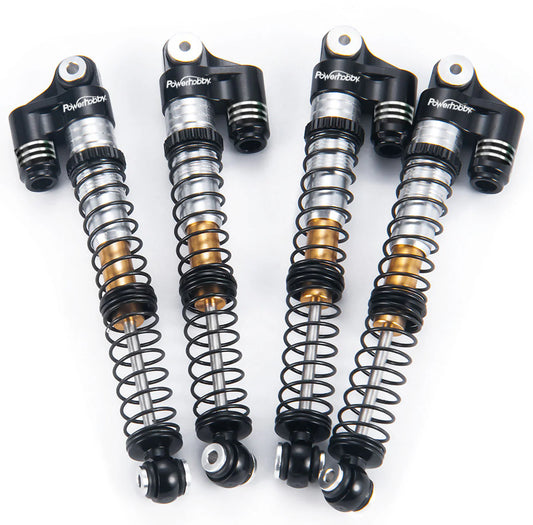 SCX24 58mm Long travel shocks